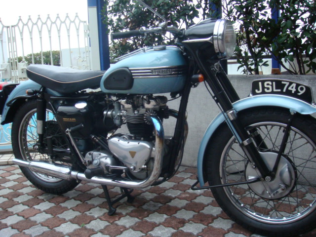 Triumph T110 1956&1960: D.Lewis