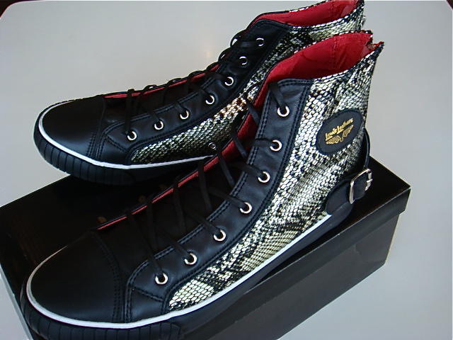 Lewis Leathers Mechanic Sneakers: D.Lewis