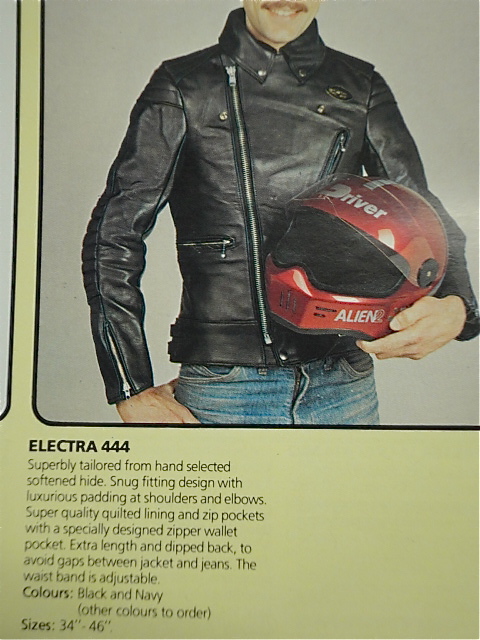70's Lewis Leathers ELECTRA No.444: D.Lewis