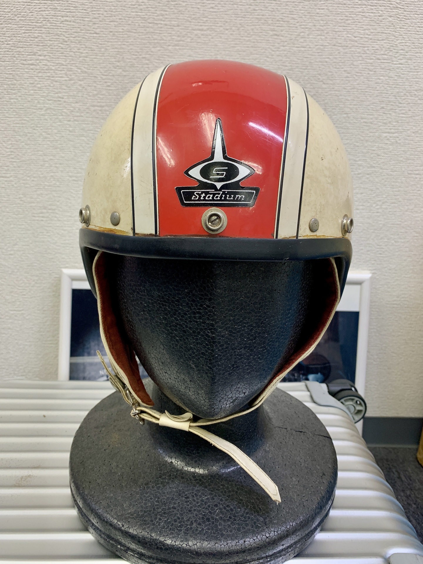 Stadium PROJECT3ジェットヘルメットMade in England