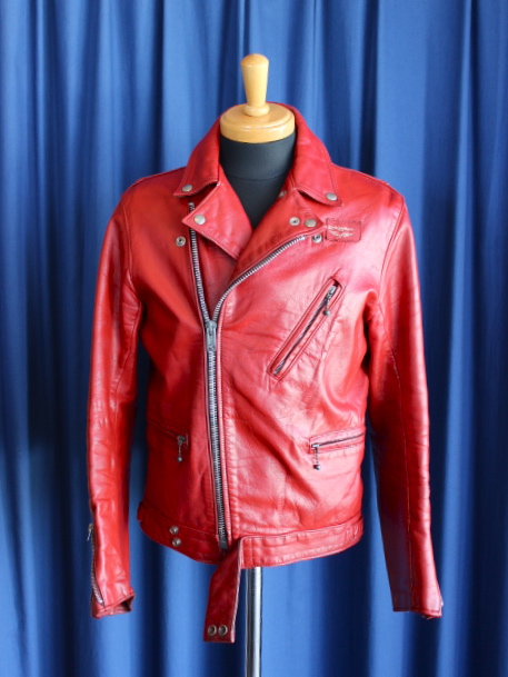 For SALE ! 70s Lewis Leathers CYCLONE RED: D.Lewis