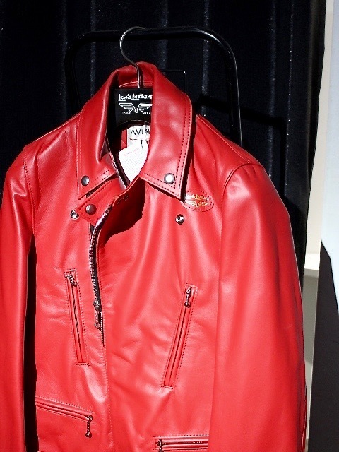 Lewis Leathers Tight fit RED LIGHTNING: D.Lewis